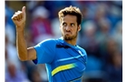 EASTBOURNE, ENGLAND - JUNE 21:  Feliciano Lopez of Spain celebrates during the Men's Final between Richard Gasquet of France and Feliciano Lopez of Spain at the Aegon International at Devonshire Park on June 21, 2014 in Eastbourne, England.  (Photo by Ben Hoskins/Getty Images)